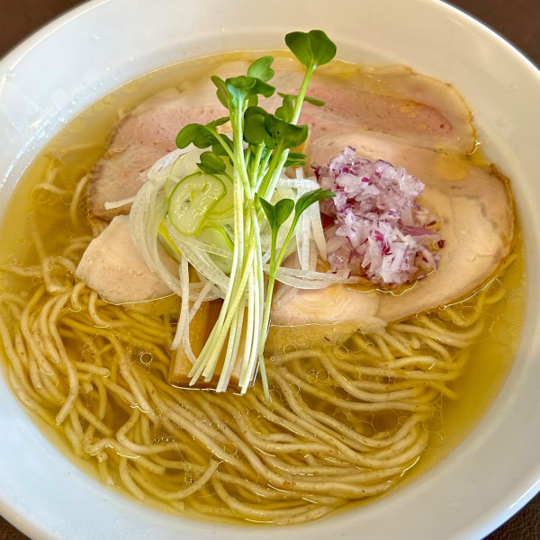 「魚介香る鶏塩そば」@麺処 一心の写真