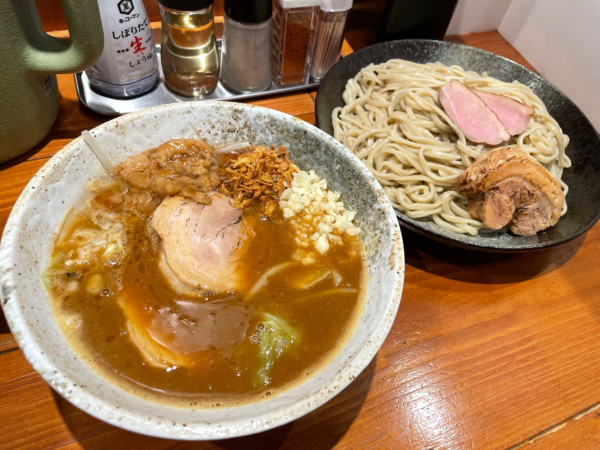 「【限定①】がっつりカレーつけ麺 大」@麺屋 真心の写真