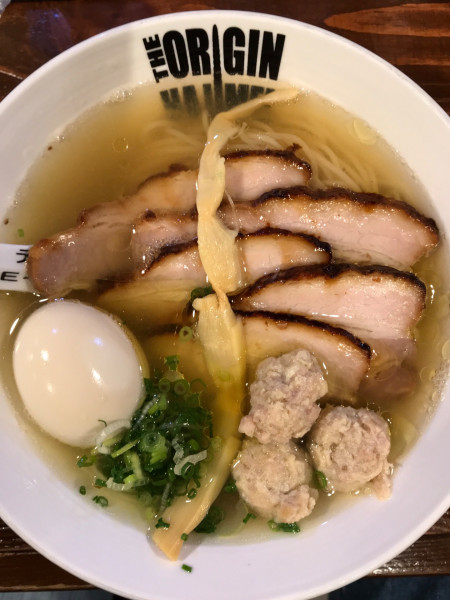 「特製塩らあめん」@らあめん元の写真