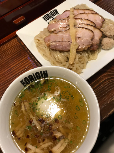 「特製塩つけ麺」@らあめん元の写真