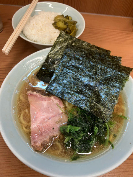「ラーメン」@家系らーめん 武将家 外伝の写真