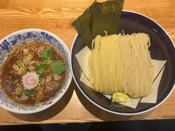 「清湯つけそば1000円」@つけそば 神田勝本の写真