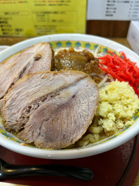 「ラーメン　生卵」@ラーメンめじの写真