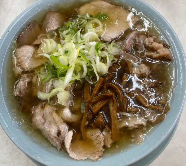 「中華そば　750円」@川口トラちゃんラーメンの写真