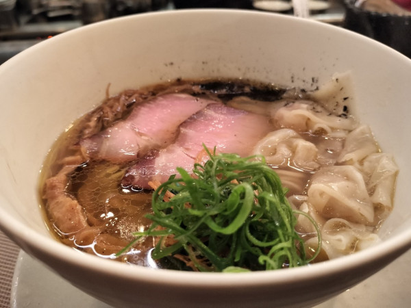 「塩雲呑麺」@MENSHOの写真