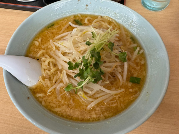 「みそらーめん」@くるまやラーメン 箕輪店の写真