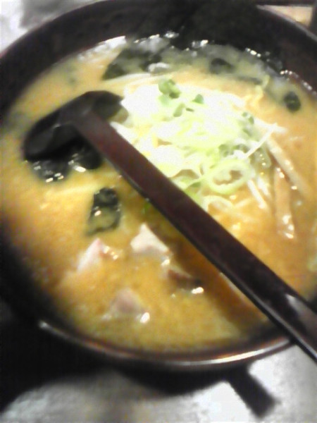 「味噌ラーメン」@白樺山荘 札幌ラーメン横丁店の写真