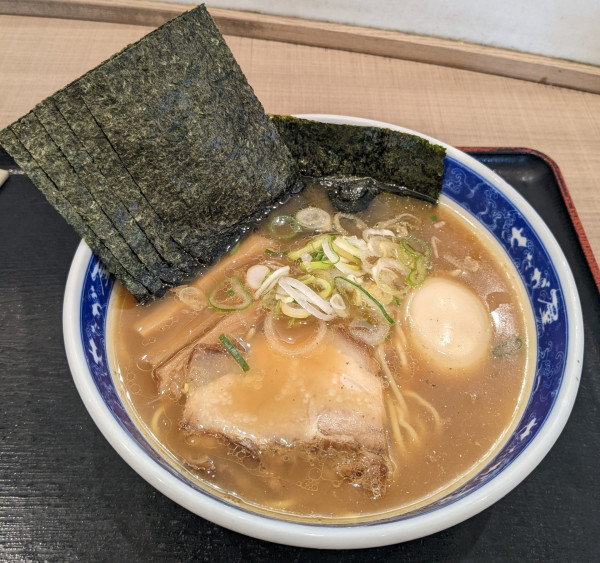 「のり玉らーめん」@せたが屋 pasar蓮田店の写真