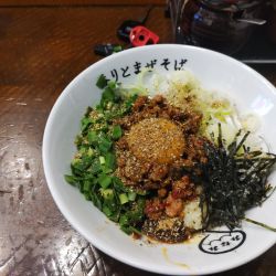 スパイス香る台湾まぜそば