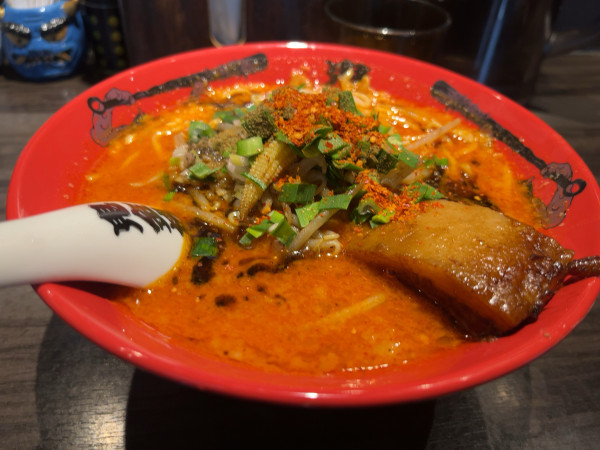 「カラシビ味噌らー麺」@カラシビ味噌らー麺 鬼金棒の写真