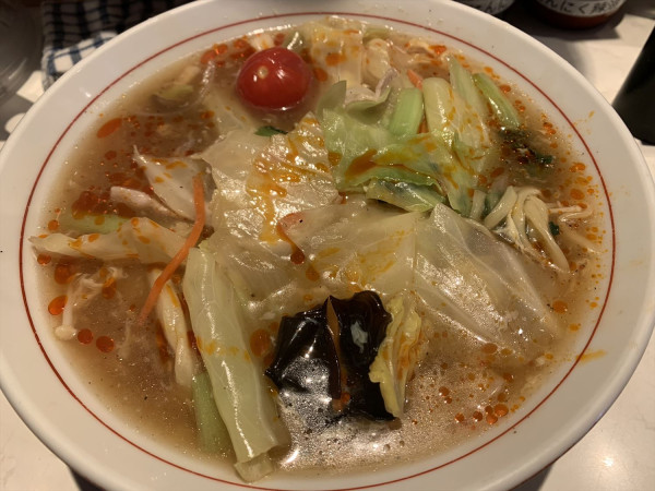 「酸辣湯麺 並盛」@タンメン だいはちっこの写真