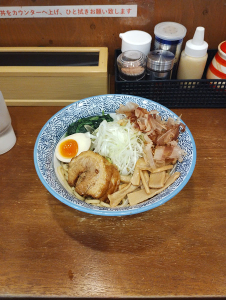 「特製油そば 1000円」@つけめん 桜の如くの写真