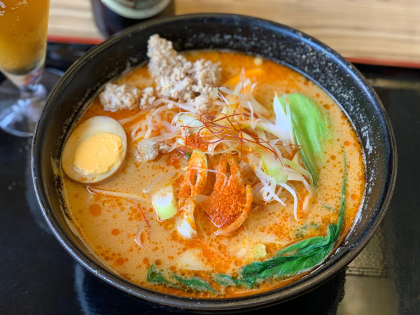 「濃厚！胡麻担々麺」@仙川 湯けむりの里の写真