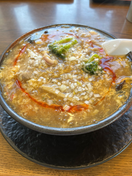 「酸辣麺（さんらーめん）大盛」@白楽天の写真