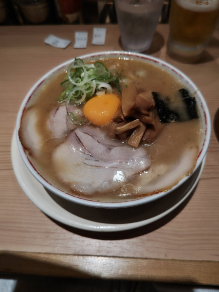 「特製濃厚とろりそば(1,150円)」@東京煮干し らーめん 玉 東京駅店の写真