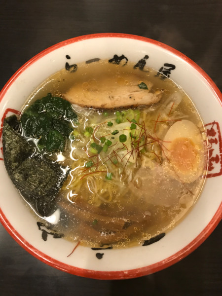 「塩ラーメン」@函館麺や 一文字 函館本店の写真