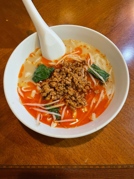 「タンタン刀削麺(1100円)」@清宏楼の写真