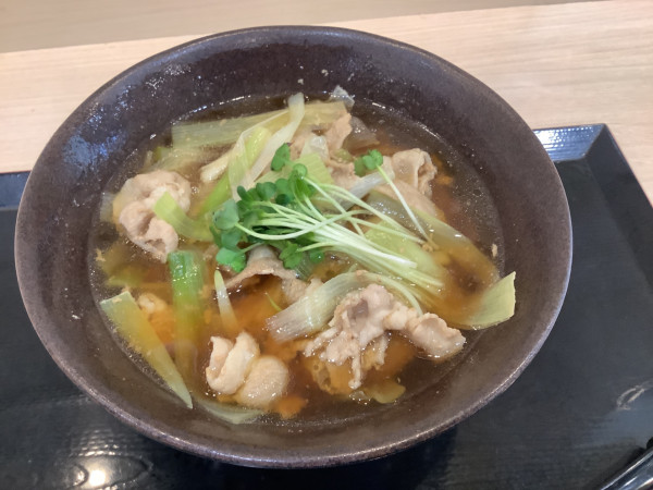 「豚バラ葱中華そば　720円」@ゆで太郎 小田原飯泉店の写真