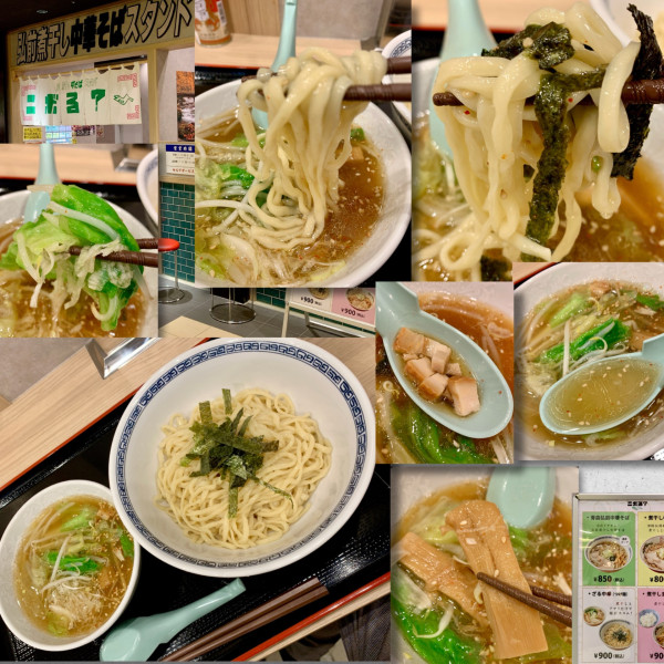 「ざる中華　900円」@弘前煮干し中華そばスタンド ニボる?の写真