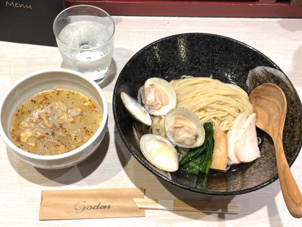 「【平日限定】蛤と鯛の旨味つけ麺 大」@柳麺 呉田-goden-の写真