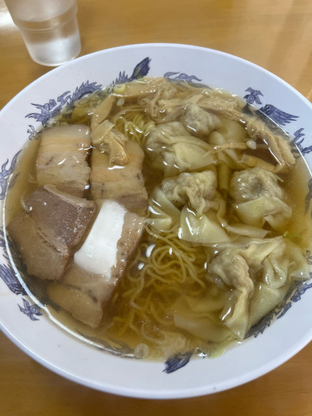 「まのけ　ワンタン麺」@支那そば へいきちの写真