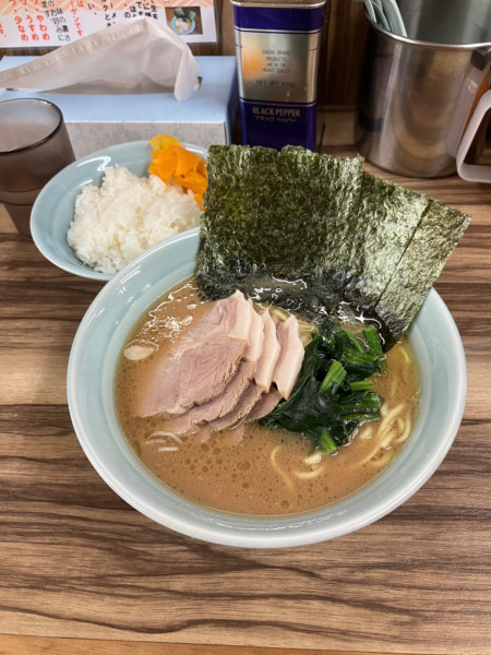 「チャーシュー麺　ライス✖️2」@横浜ラーメン 武源家の写真