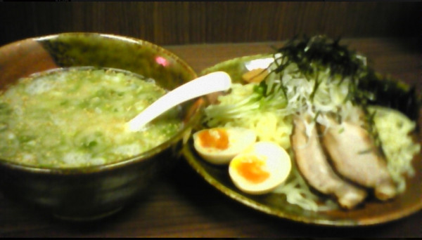 「特製つけ麺（塩）」@らーめん 佐藤の写真