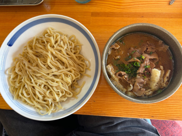 「カレーつけ麺」@ラーメン大木戸の写真