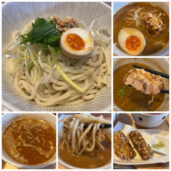 「【限定】濃厚坦々つけ麺980円チャー唐(バラ)400円」@FREEATの写真