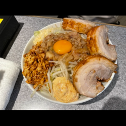 汁なし　塩　豚追加