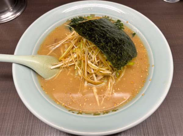 「ネギ味噌ラーメン」@ラーメンショップ椿 ひたちなか店の写真