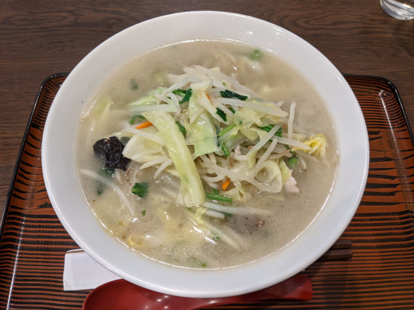 「タンメン:850円」@中華料理 宝来の写真