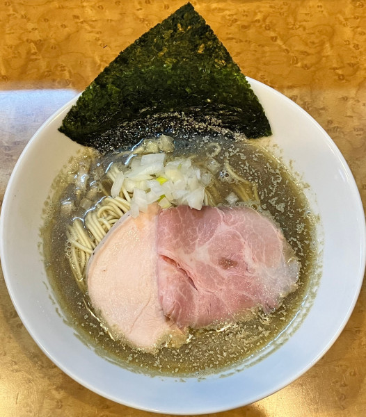 「純煮干そば +和え玉(鶏油)」@中華そば 児ノ木の写真