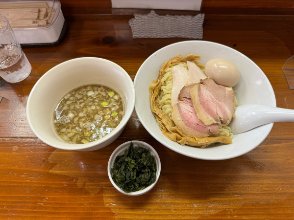 「【限定】特製味噌つけ麺」@無化調煮干しらぁ麺 誠実の写真