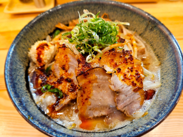 「スタミナ」@らぁ麺 秀登の写真