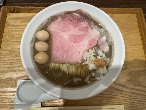 「プレミアムニボプレッソ＋うずら味玉」@NIBOSHIMANIAの写真