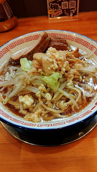 「豚出汁ラーメン(並)」@ラーメン☆ビリー 川越クレアモール店の写真