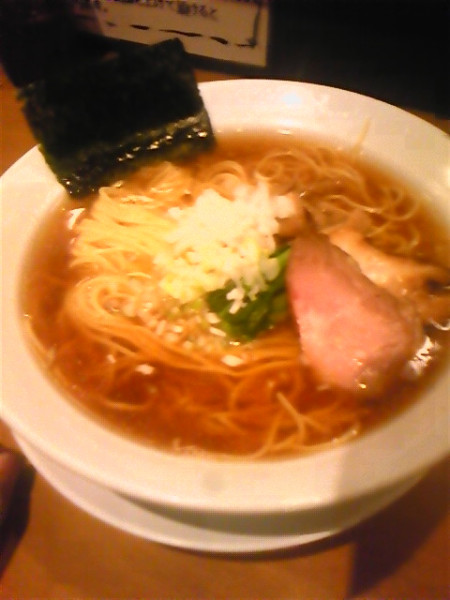 「中華そば（中盛）」@つけめん小半の写真