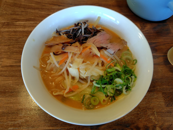 「牛骨味噌650円」@ラーメンチャンピオン とどろきの写真