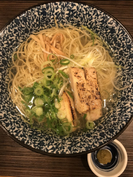 「あっさり鶏そば」@鶏そば 一瑳の写真