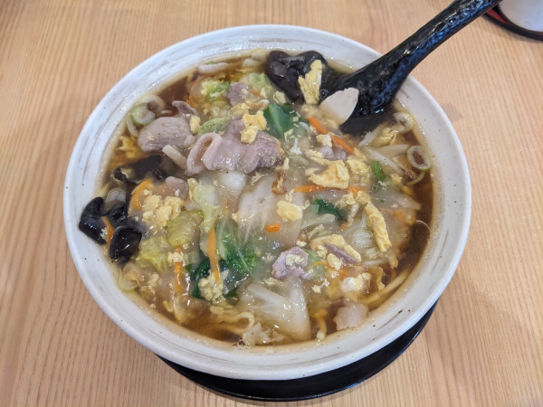 「チャンポンメン大盛　1050円」@赤城食堂 南千木店の写真