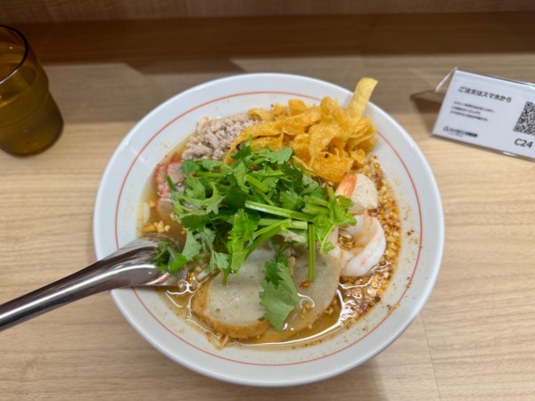 「開業限定メニュー カオサンロードヌードル 1180円」@バンコク屋台 カオサンの写真