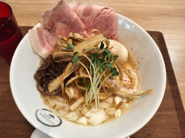 「特製鶏白湯そば塩」@MAGARAの写真