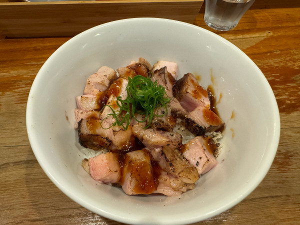 「炙り肉飯」@中華そば 先崎の写真