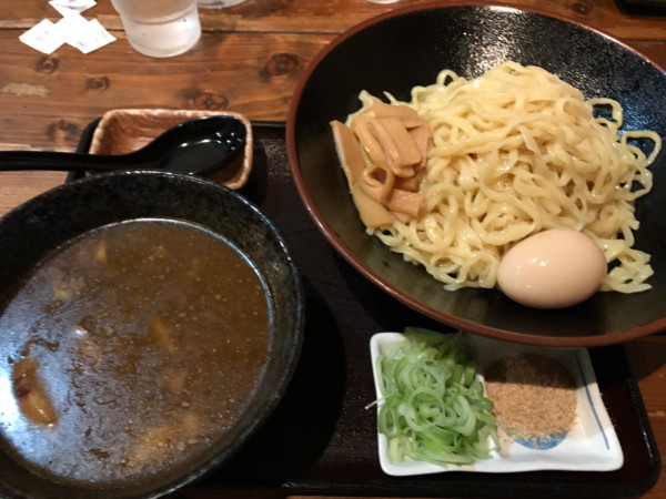 「三代目ドロ正油つけ麺」@拉人の写真