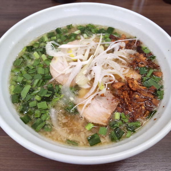 「ニラそば（￥900）」@マルカミラーメンの写真