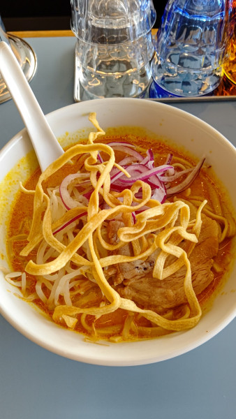 「特製カレーラーメン　1200円」@HOUSE DA CURRYの写真