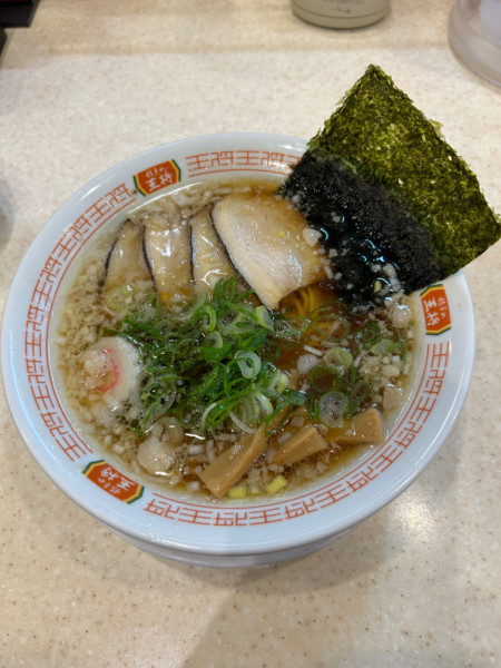 「忘れられない中華そば　748円」@餃子の王将 伊勢崎店の写真