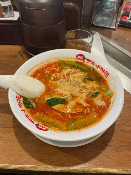 「太陽のチーズラーメン」@太陽のトマト麺 大塚北口店の写真