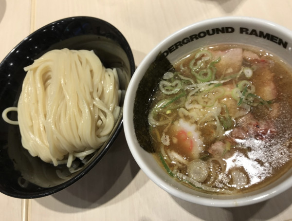 「つけ麺（濃厚）」@UNDERGROUND RAMEN 頑者 コクーンシティさいたま新都心店の写真